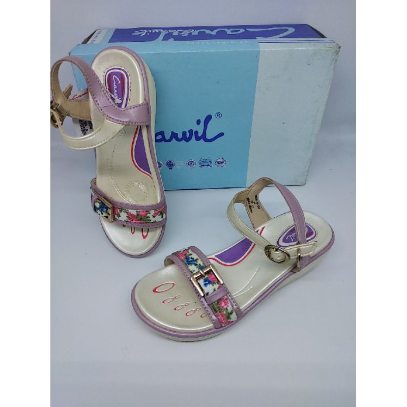 Sendal Anak perempuan Wedges bertali Carvil Easter Rere 01