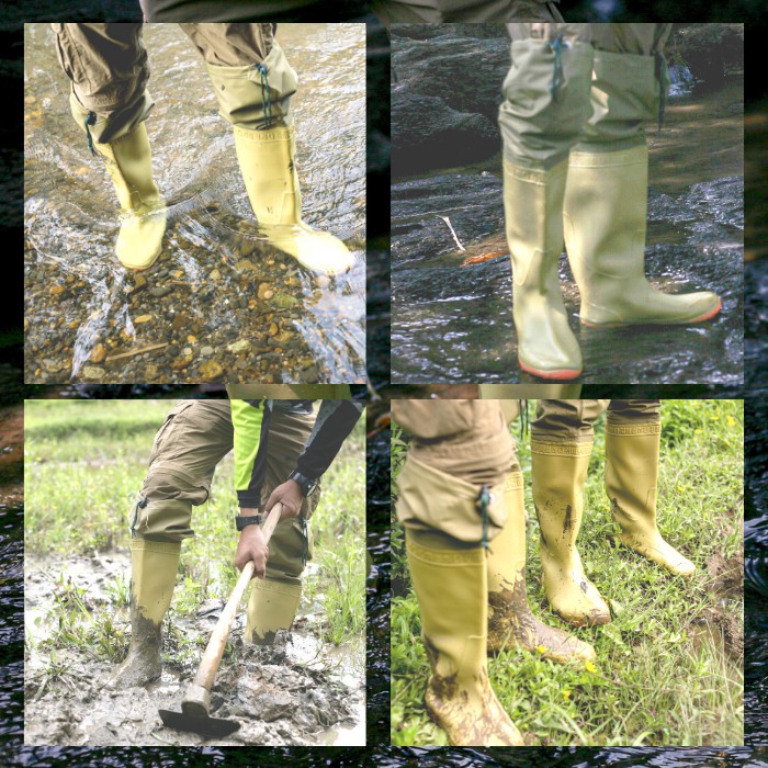 Sepatu Boot sawah / ladang / kolam Panjang 60 cm