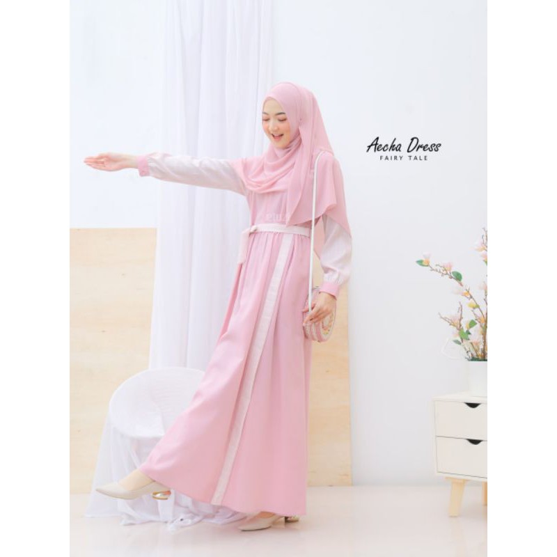 Gamis Syari / Gamis Remaja / Gamis Supernova / Aecha Dress by Etuzi