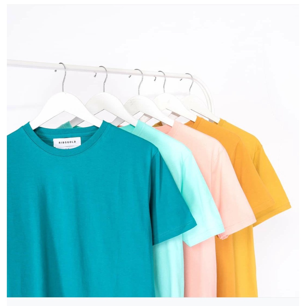 Kaos Polos Oblong Lengan Pendek Tshirt Dewasa Pria Wanita Unisex Adem Nyaman dipakai bukan cotton ka