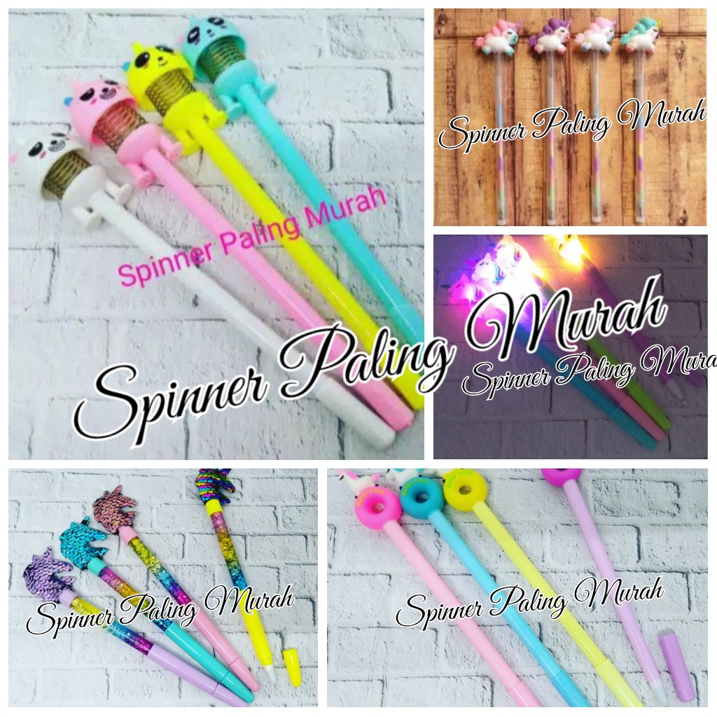 

Pulpen Karakter UNICORN / Pen Gel Fancy Karakter / Kuda Pony