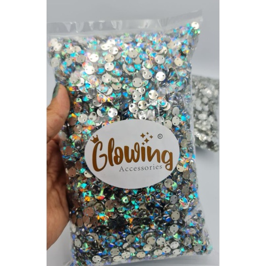 RESIN JEPANG DIAMOND bentuk BULAT size 8mm dijual perPAK BESAR