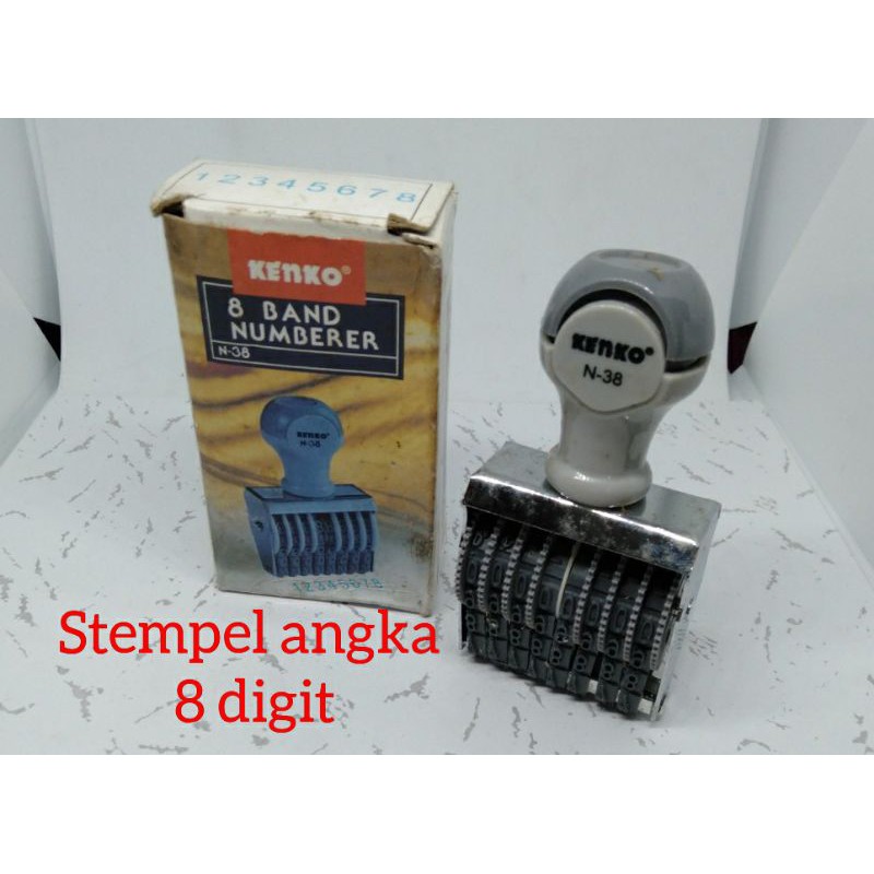 

stempel angka 8digit