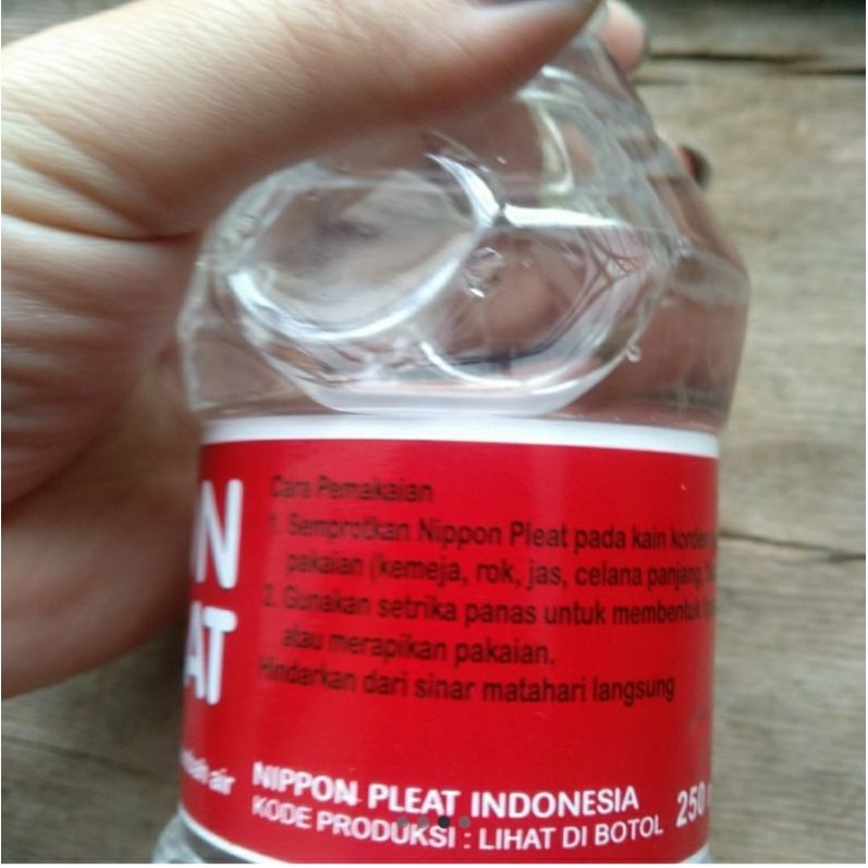 Obat plisket obat cairan plisket Nippon pleat