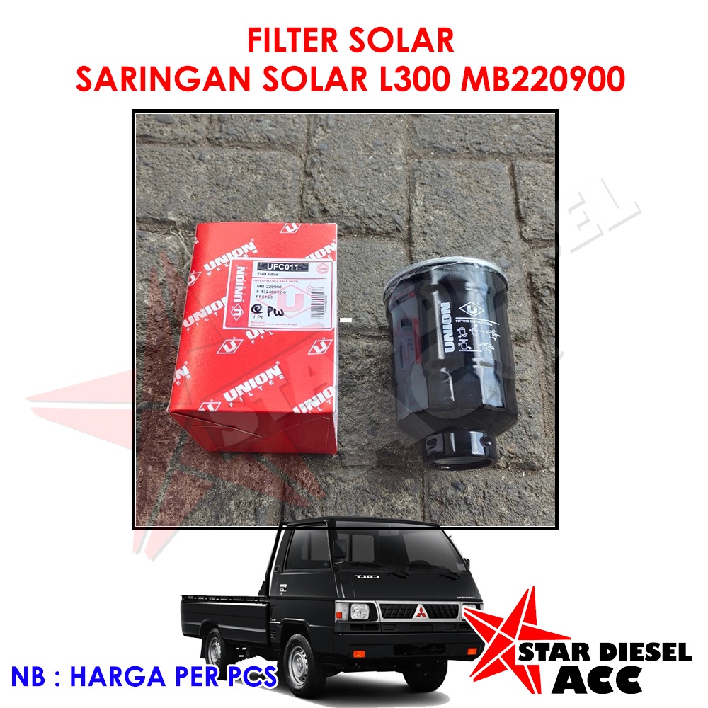 MB220900 FILTER SOLAR L300 DIESEL SARINGAN SOLAR L300 FILTER BAHAN BAKAR L300 SARINGAN MINYAK SOLAR 