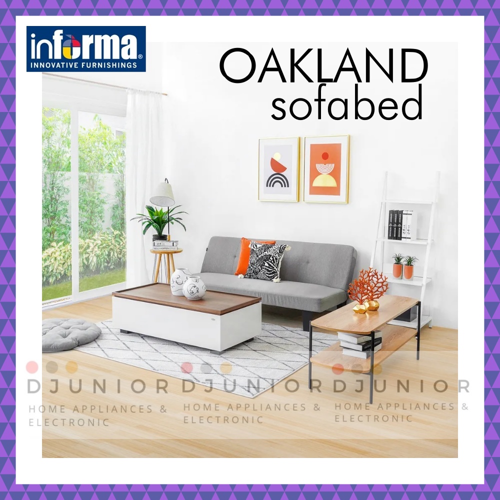 INFORMA - SOFA OAKLAND SOFABED SOFA BED TIDUR / BANGKU KURSI TAMU MINIMALIS TERMURAH