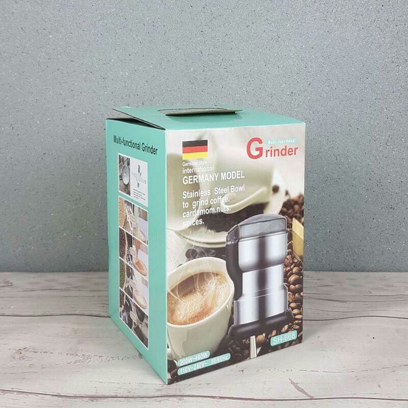 Alat Penggiling Kopi Bumbu Dapur Electric Coffee Grinder 200W ALEXD - SH668