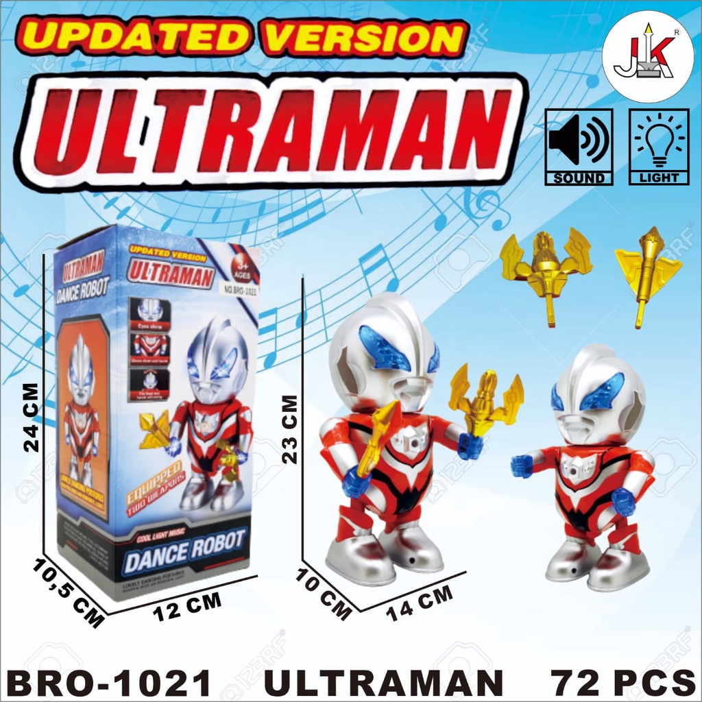 Jual TERBARU PROMO MAINAN ANAK DANCE ROBOT ULTRAMAN SET PEDANG ROBOT ULTRAMAN  JOGET DANCING BRO 1020/1021 Indonesia|Shopee Indonesia