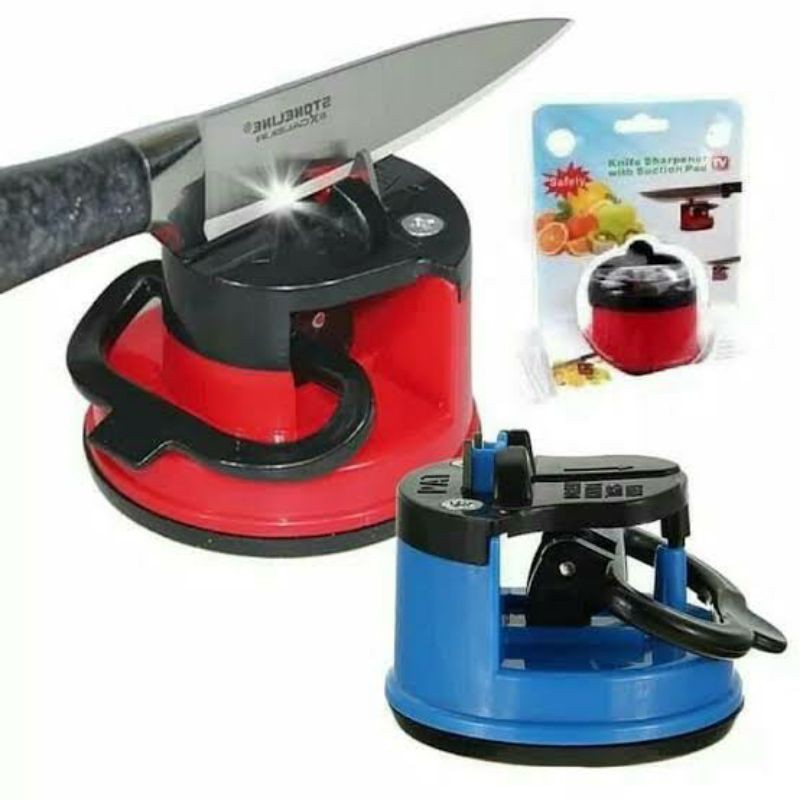 BATU GERINDA ASAH - KLEVA SHARP - ALAT ASAH PENGASAH PENAJAM PISAU DAPUR DAN GUNTING STAINLESS SERBA