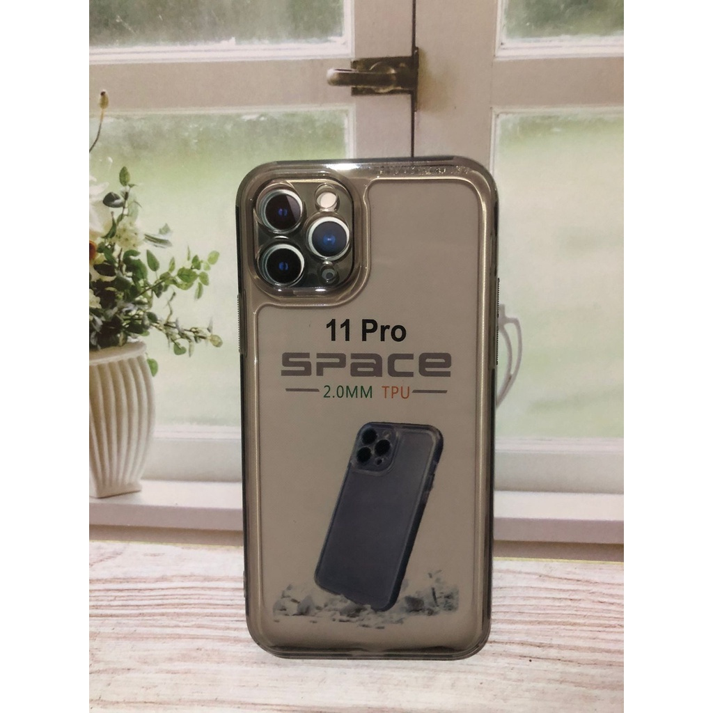 CASE IPHONE 11 PRO CLEAR CASE TPU SOFT CASE BENING SPACE