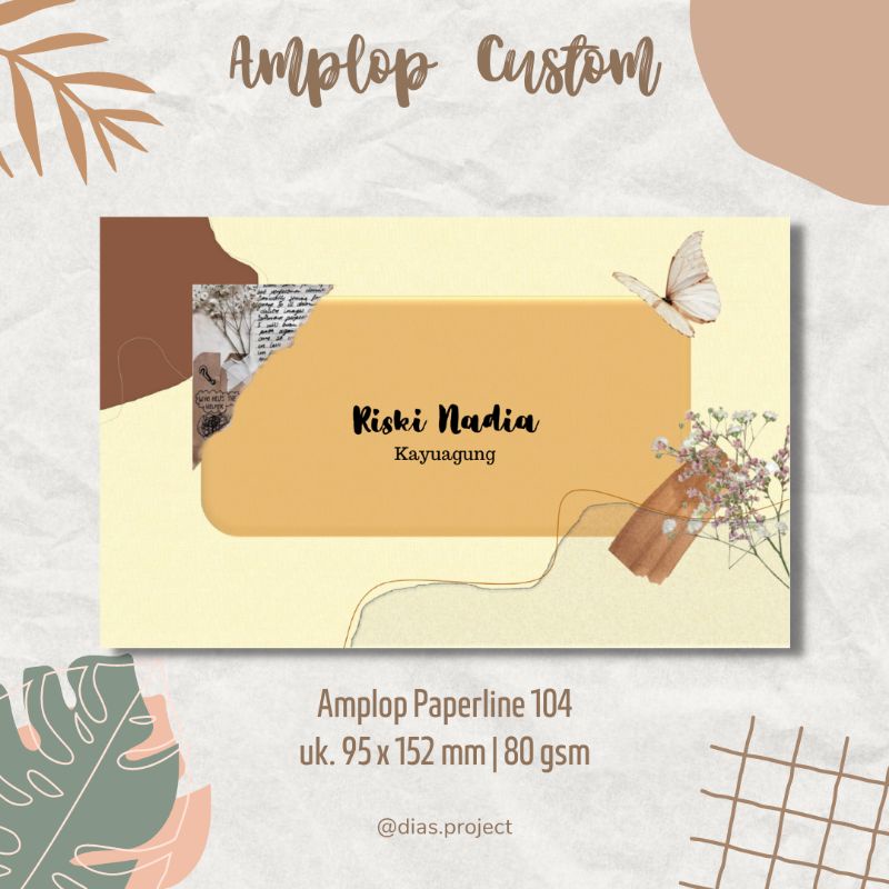 

Amplop Custom