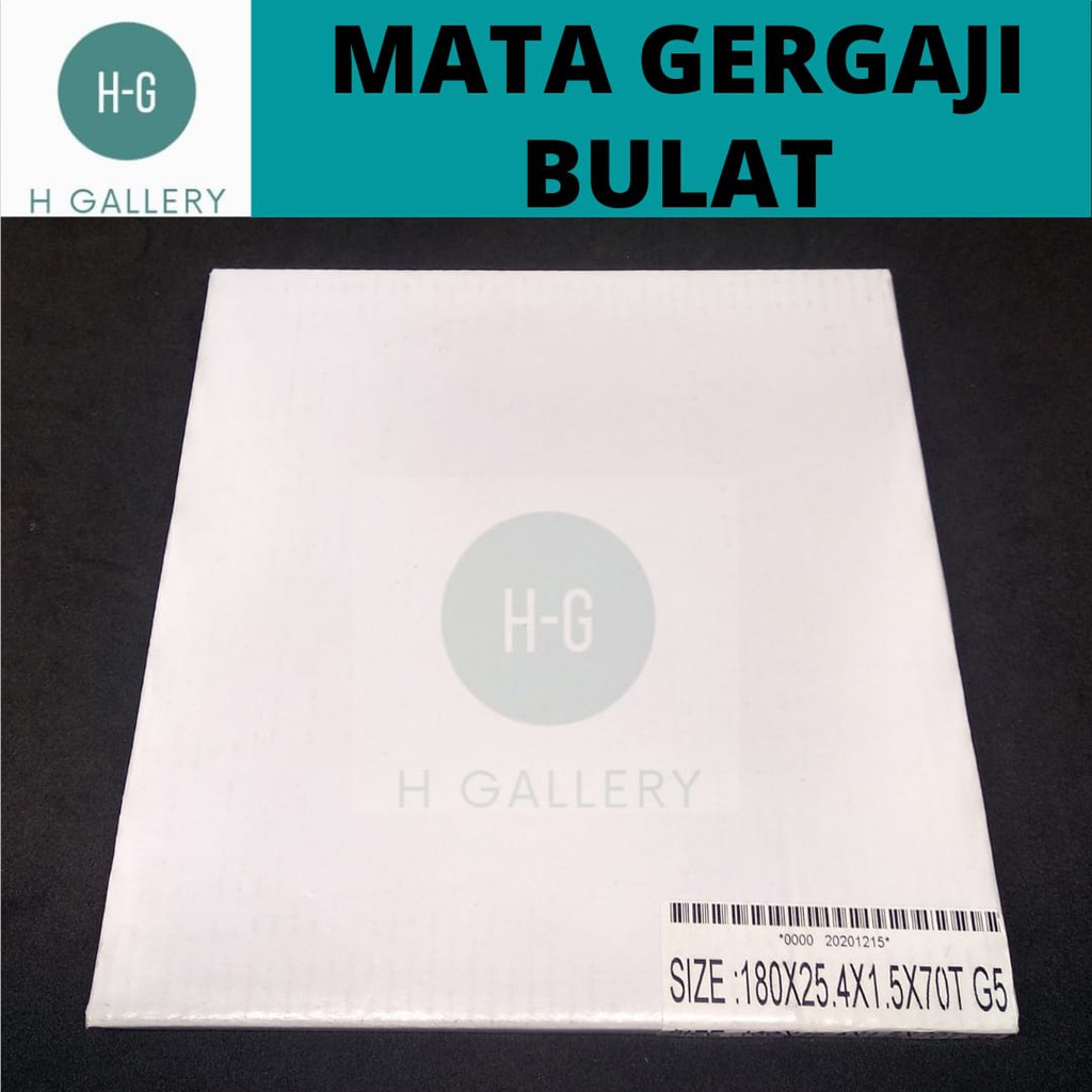 MATA GERGAJI BULAT / CIRCULAR SAW BLADE / 7" INCH