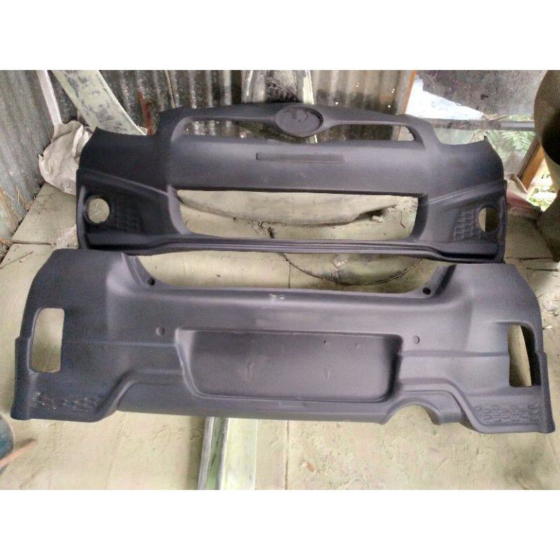 bodykit yaris 2007 upgrade  Trd 2013 full bumper depan dan belakang