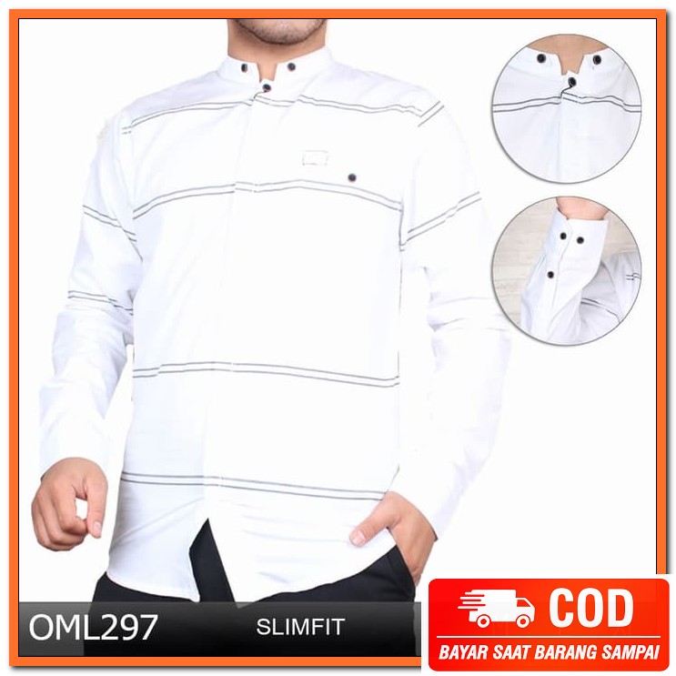 Baju Koko Masakini 2021 Baju Koko Terbaru Azzahir Baju Koko Motif NG106 Kemeja Koko Pria Modern Len