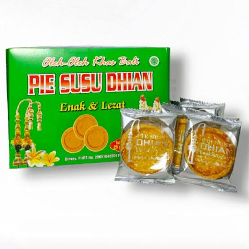 

PIE SUSU DHIAN ORIGINAL [25 PCS] OLEH -OLEH KHAS BALI