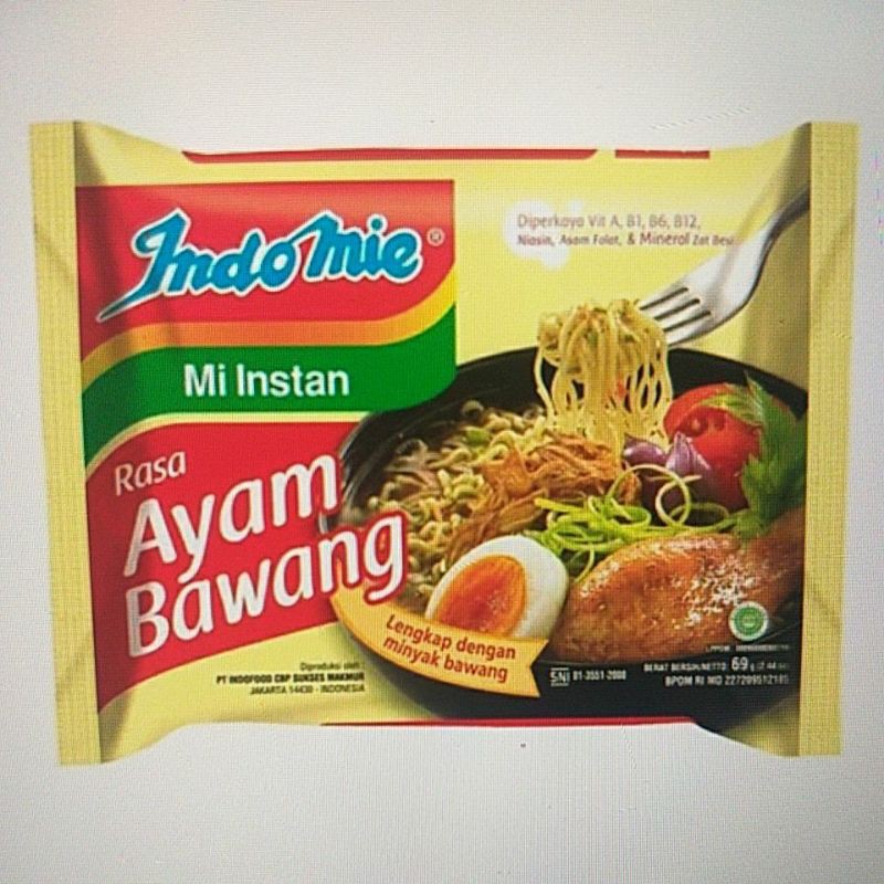 

indomie ayam bawang