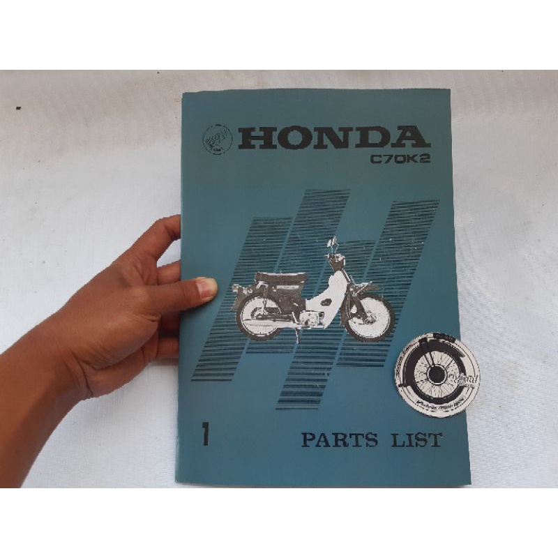 buku part catalog c70 buku partlist c70 buku pedoman c70