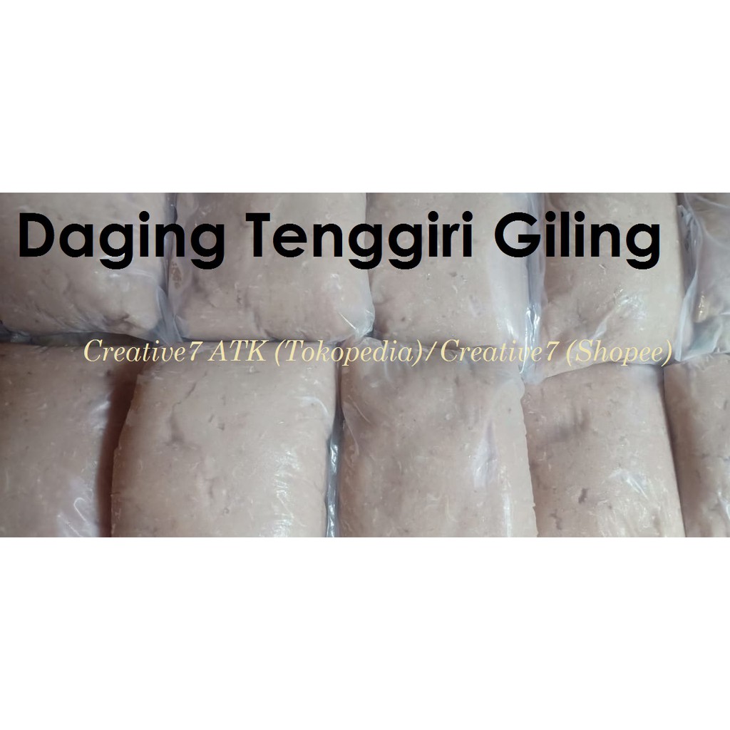 

Daging Ikan Tenggiri Giling (Murni), Cocok Untuk Pempek & Bakso, TANPA PENGAWET!