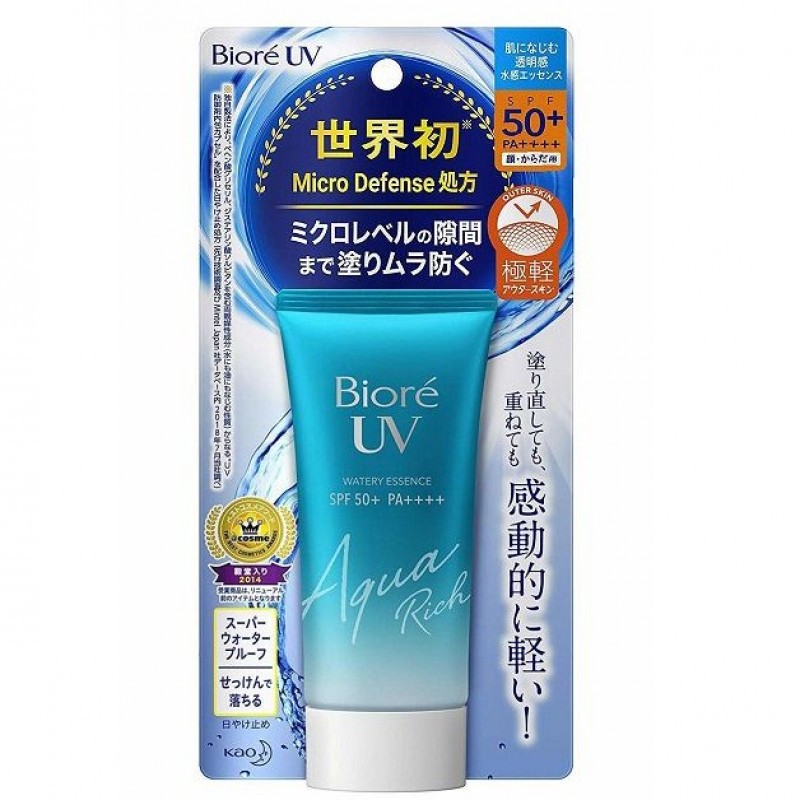

BIORE UV AQUA Rich Watery Essence SPF50+ (50g)