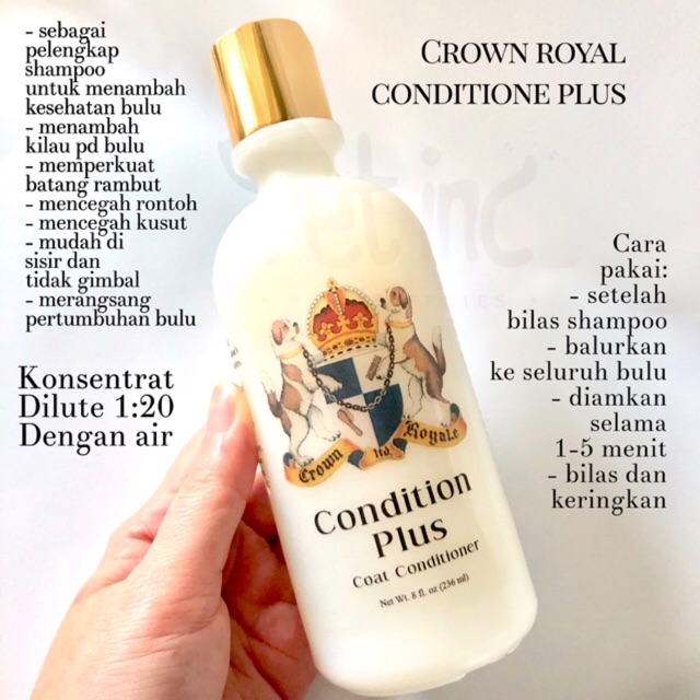 Crown royal conditioner plus