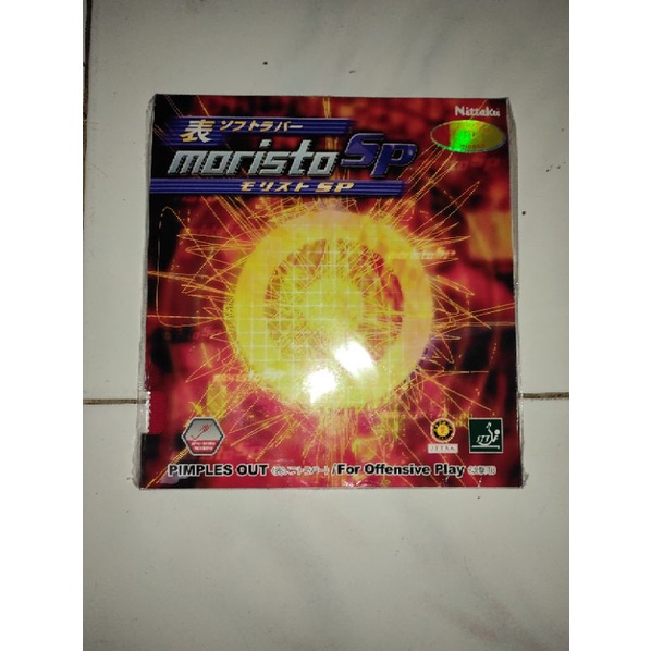 Karet Nittaku Moristo SP Sponge 1.5 red