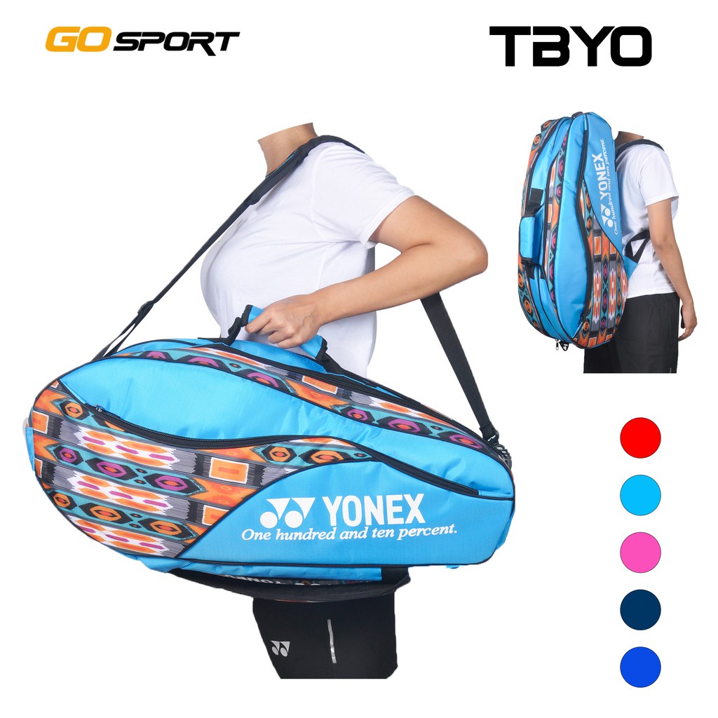 TBYO Tas Raket badminton Tas raket Thermo Tas bulutangkis Thermo Yonex TBYO