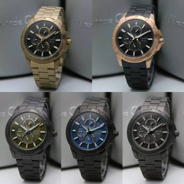 Alexander christie ac6538  ac 6538 jam pria original