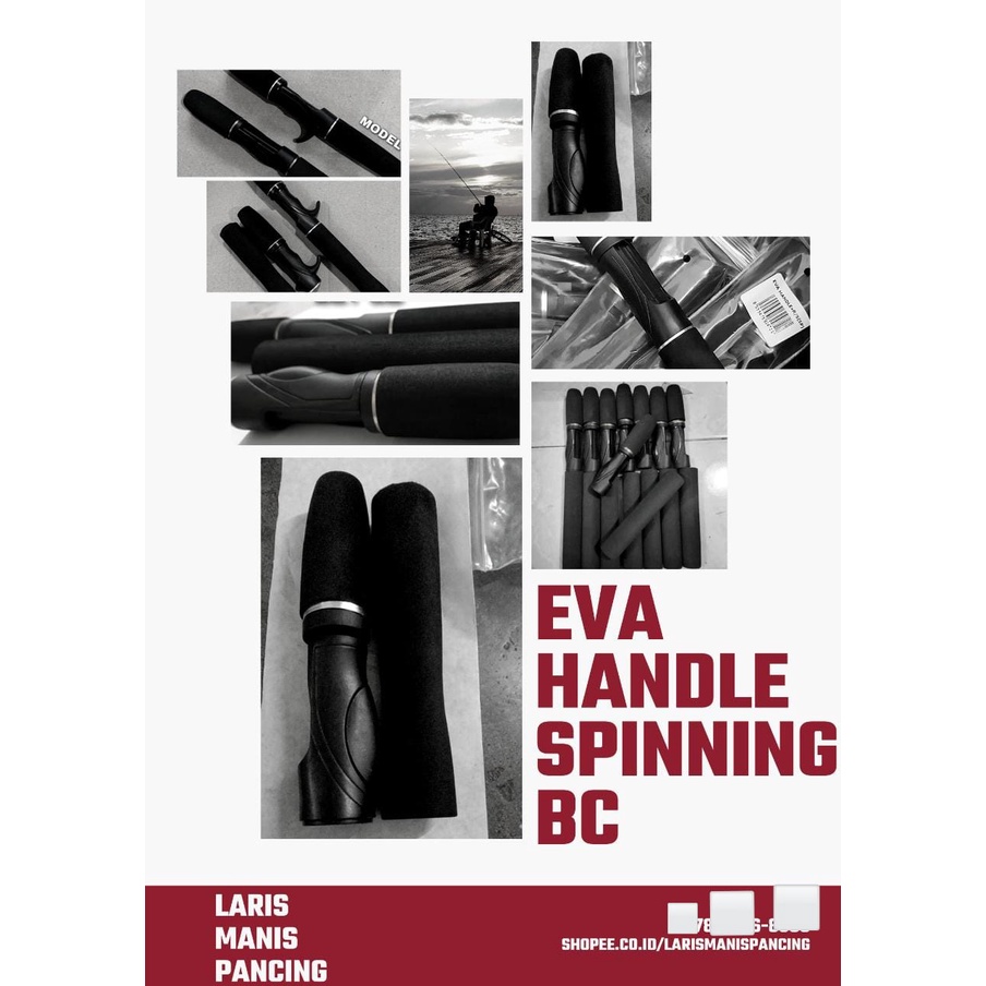 BUSA EVA JORAN + reel seat untuk bc dan spining