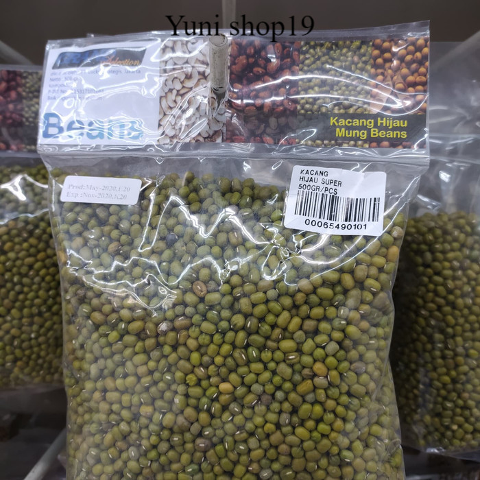 

kacang hijau super 500gr