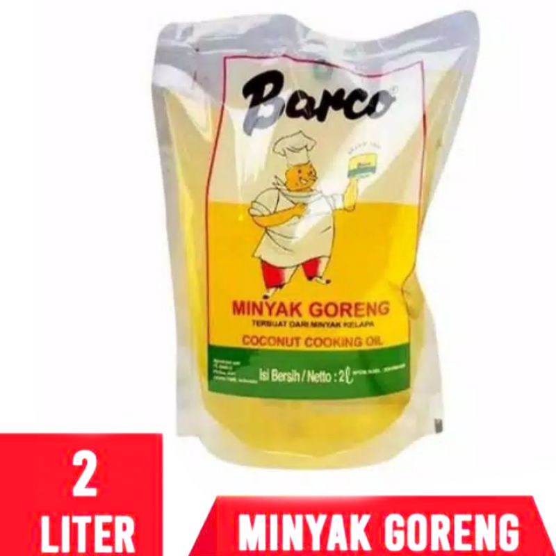 

Minyak Goreng Barco Eceran 2L {2 Liter/Pcs}