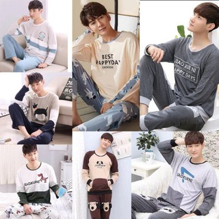 Baju tidur pp piyama cowok  style  fashion Shopee Indonesia 