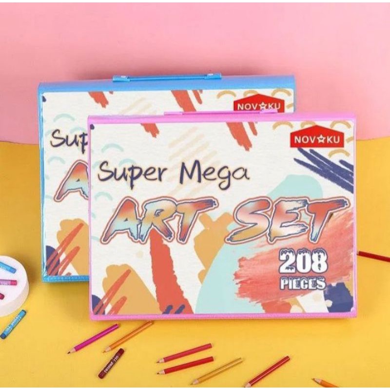 

ART SET 208 PCS BIRU/PINK