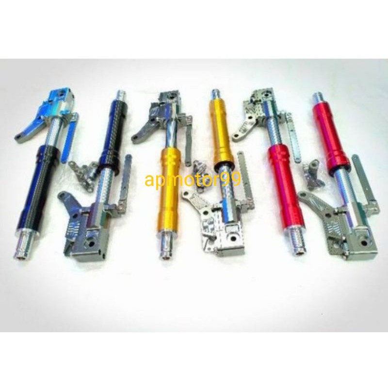 SHOCK DEPAN AEROX 155 USD DEPAN YAMAHA AEROX 155 DOUBLE DISC / SINGLE DISC