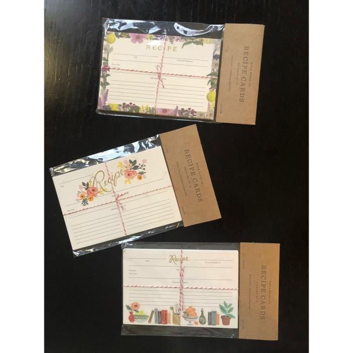 

Diary | Rifle Paper Co. Recipe Cards - Kartu Tulis Resep