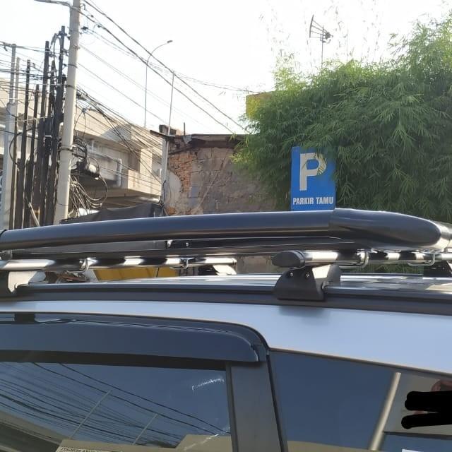 Roof rack bagasi atas mobil Toyota all new rush Terios kaki Rhino