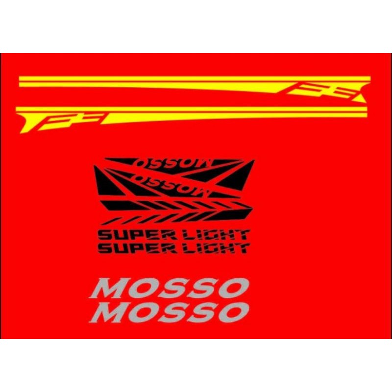 Cutting Sticker Sepeda Lipat Mosso F3 1sett