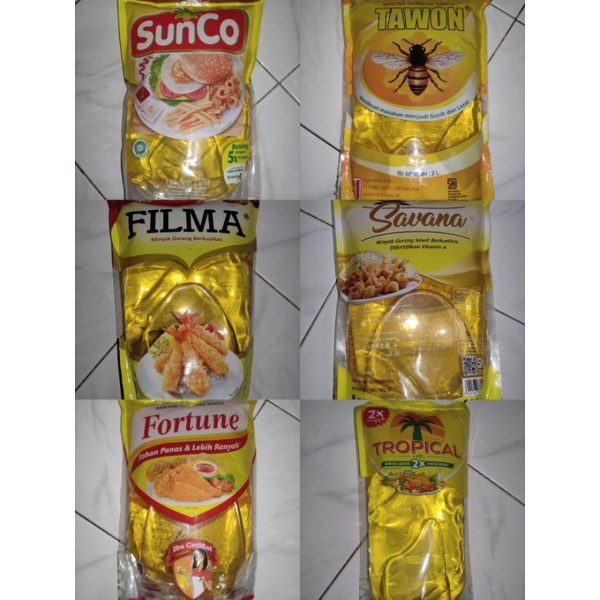 

(JATIM) MINYAK GORENG 2 LITER - MINYAK REFILL MURAH BERKUALITAS KEMASAN POUCH