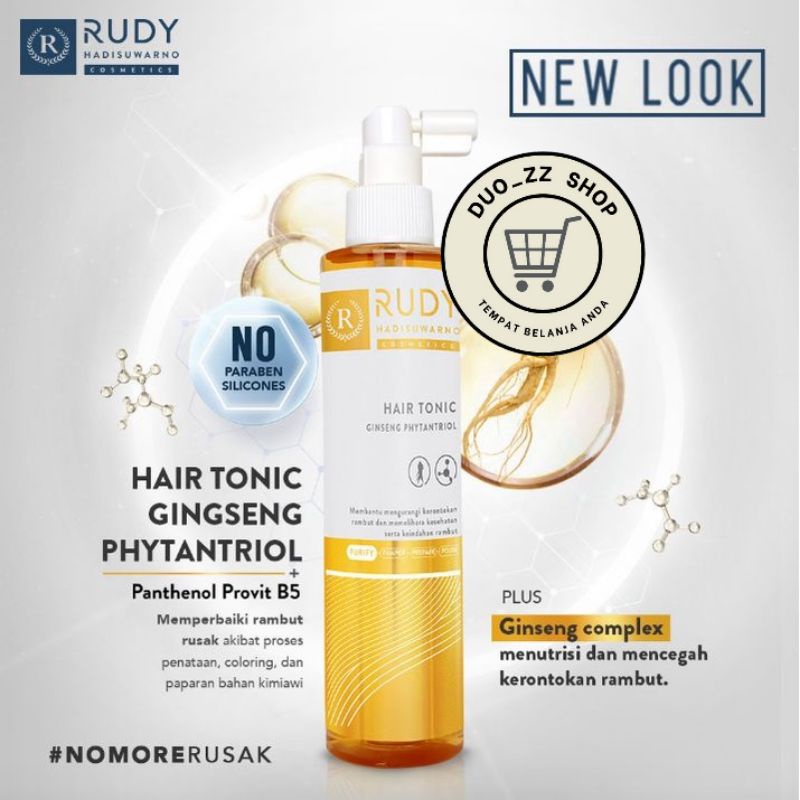 RHC HAIRTONIC GINSENG PHYTANTRIOL 110 ML DAN 220 ML / HAIR TONIC RUDY HADISUWARNO