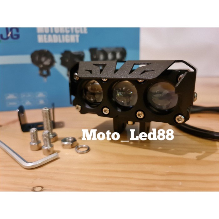 Lampu Tembak SQL 3 Mata HJG - Foglamp Laser SQL HJG Hight Low - 1Pc