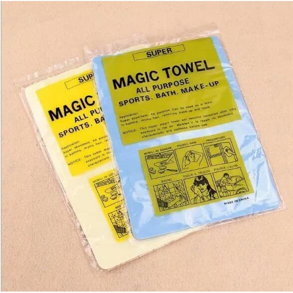 Kanebo MAGIC TOWEL 20x30 Kain Lap Kanebo Serat Chamois Sintetis High Quality