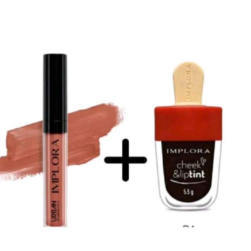 1 Set Ombre Implora lip cream matte/lip tint