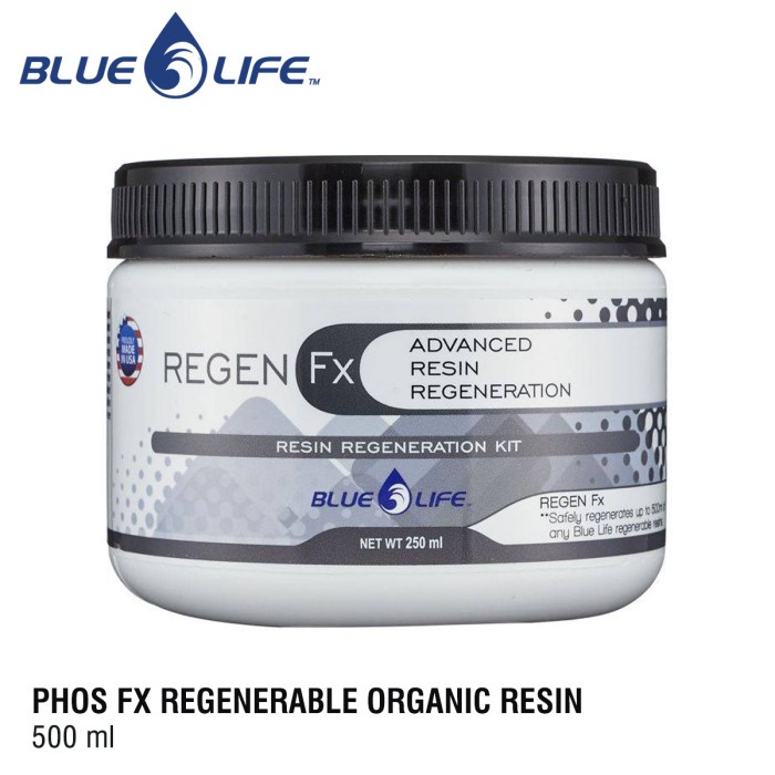 Blue Life Phos FX 500ml Regenerable Organic Resin