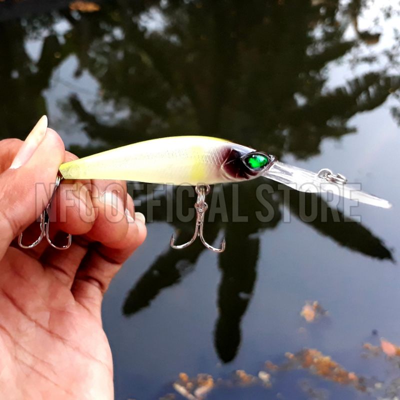 Lure minnow lidah panjang 9 cm / 6 gr Floating Dengan warna dan Action Killer