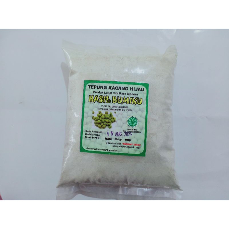 

Tepung MPASI Organik/Tepung KACANG HIJAU Organik Free Gluten /Green Bean Powder Organic 500 GRAM