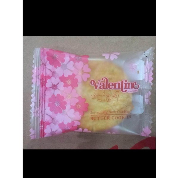 BUTTER COOKIES VALENTINE // kemasan 50 pcs