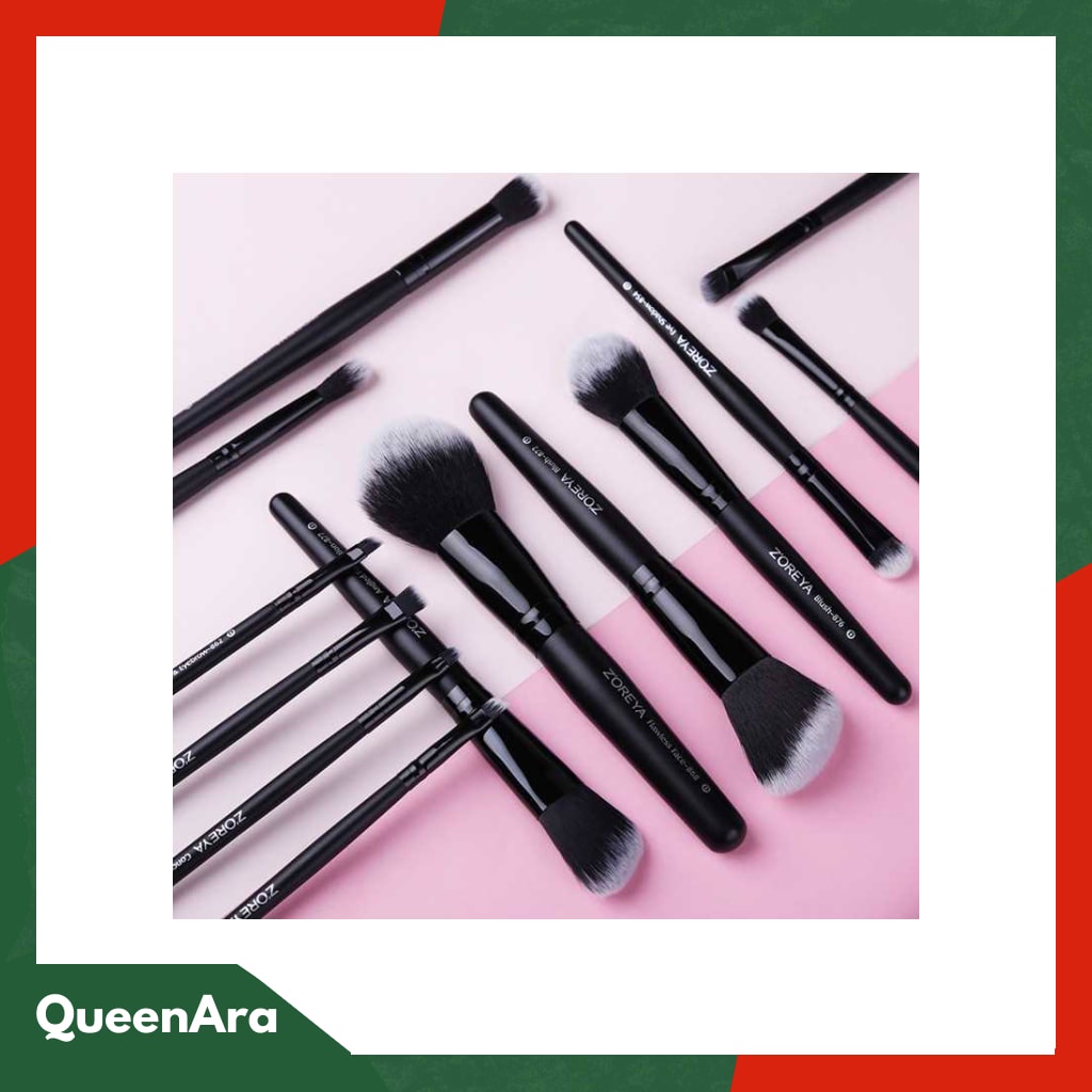 Zoreya Brush Make Up 15 Set dengan Pouch - ZZ1