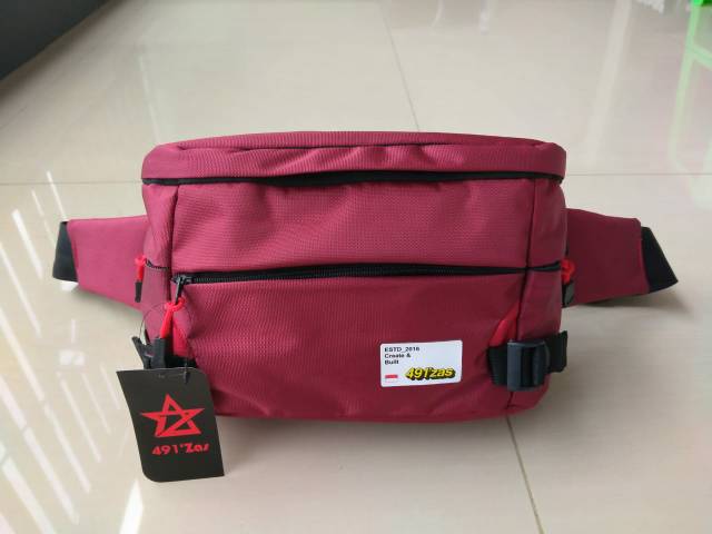 COD Waist bag 491 zas /Waistbag 491 zas /Sling bag 491 / Slingbag / Tas selempang 491zas