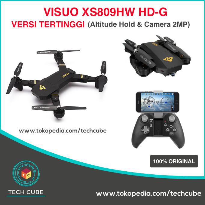 drone visuo xs809hw hd g