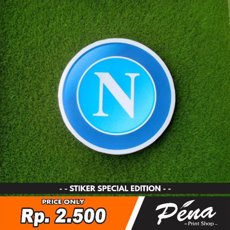 Stiker Bola Napoli Liga Italia