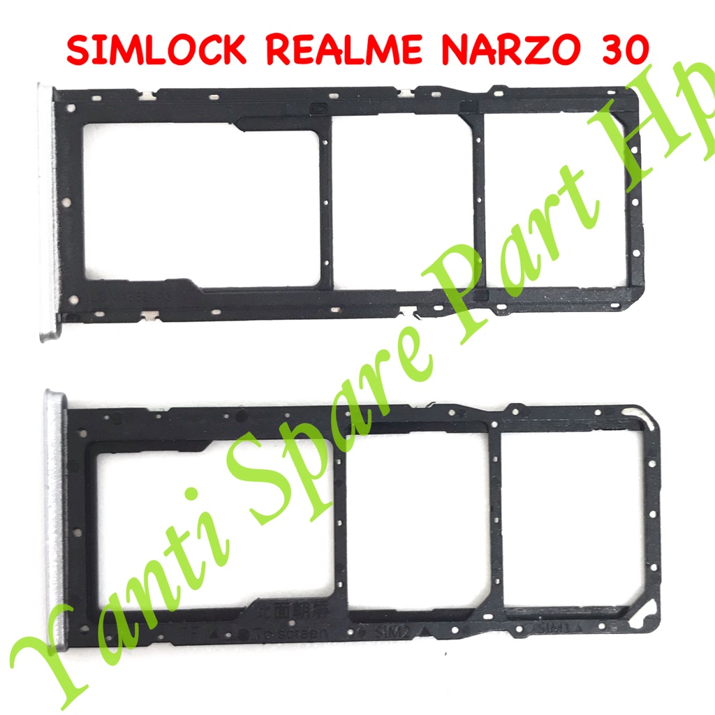 Simtray Sim Lock Realme Narzo 30 Original Terlaris New